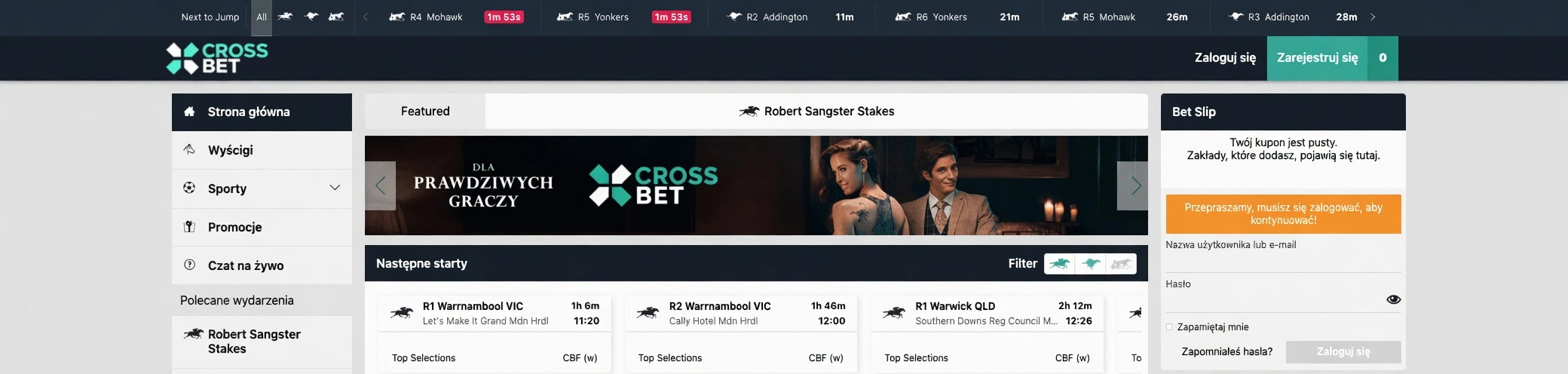 Crossbet Czech Republic